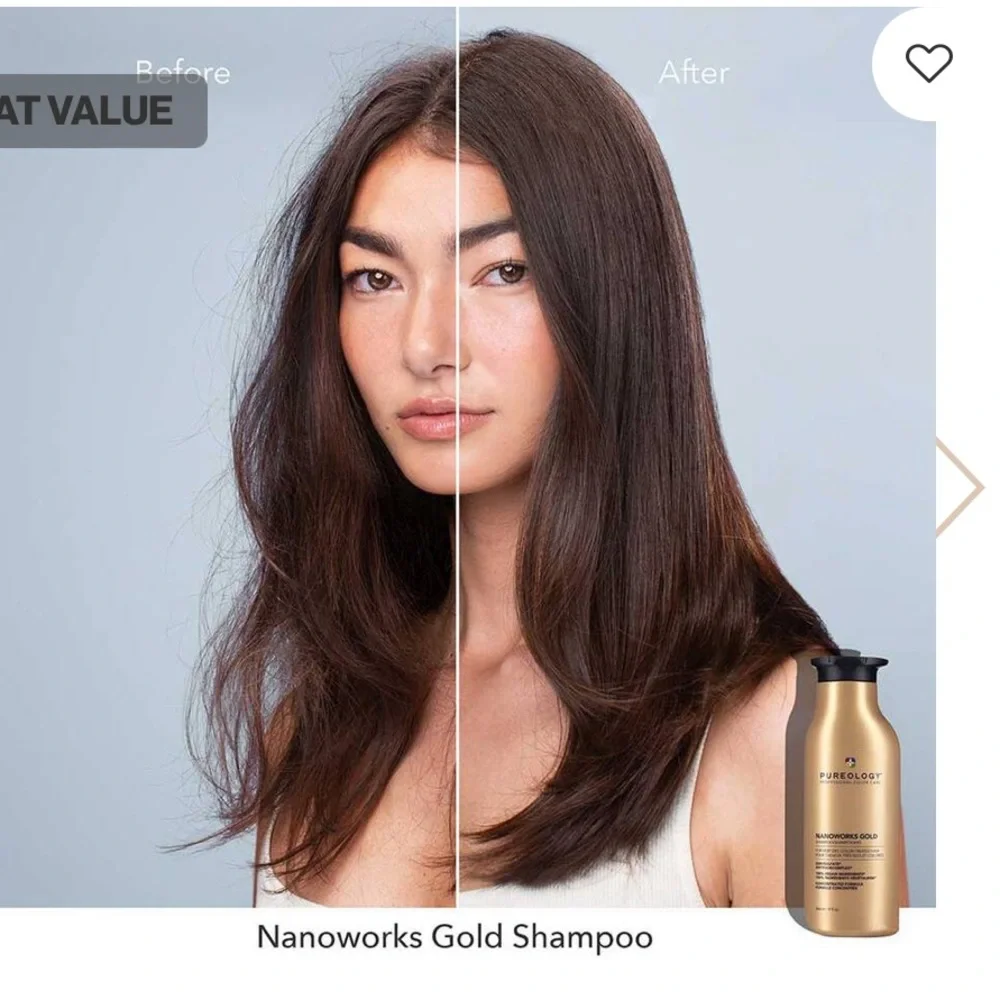 🔥PUREOLOGY NANOWORKS GOLD SHAMPOO AND CONDITIONER LITER SET * SEALED AND NEW